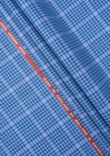 Holland & Sherry Merino Wool Fabric - L Blue photo 2