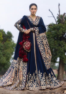Formals - Hussain Rehar - The Doll House Festive Unstitched 26 - Neelum photo 1