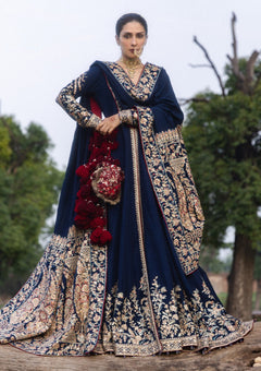Formals - Hussain Rehar - The Doll House Festive Unstitched 26 - Neelum photo 1