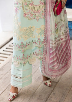 Lawn - Marwat Textiles - Gulmina - Dilkash 26 - D#04 - IQRA image 4