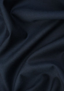 Reda Super 110'S Solid Weave 240 GM Wool Fabric - Blue photo 2
