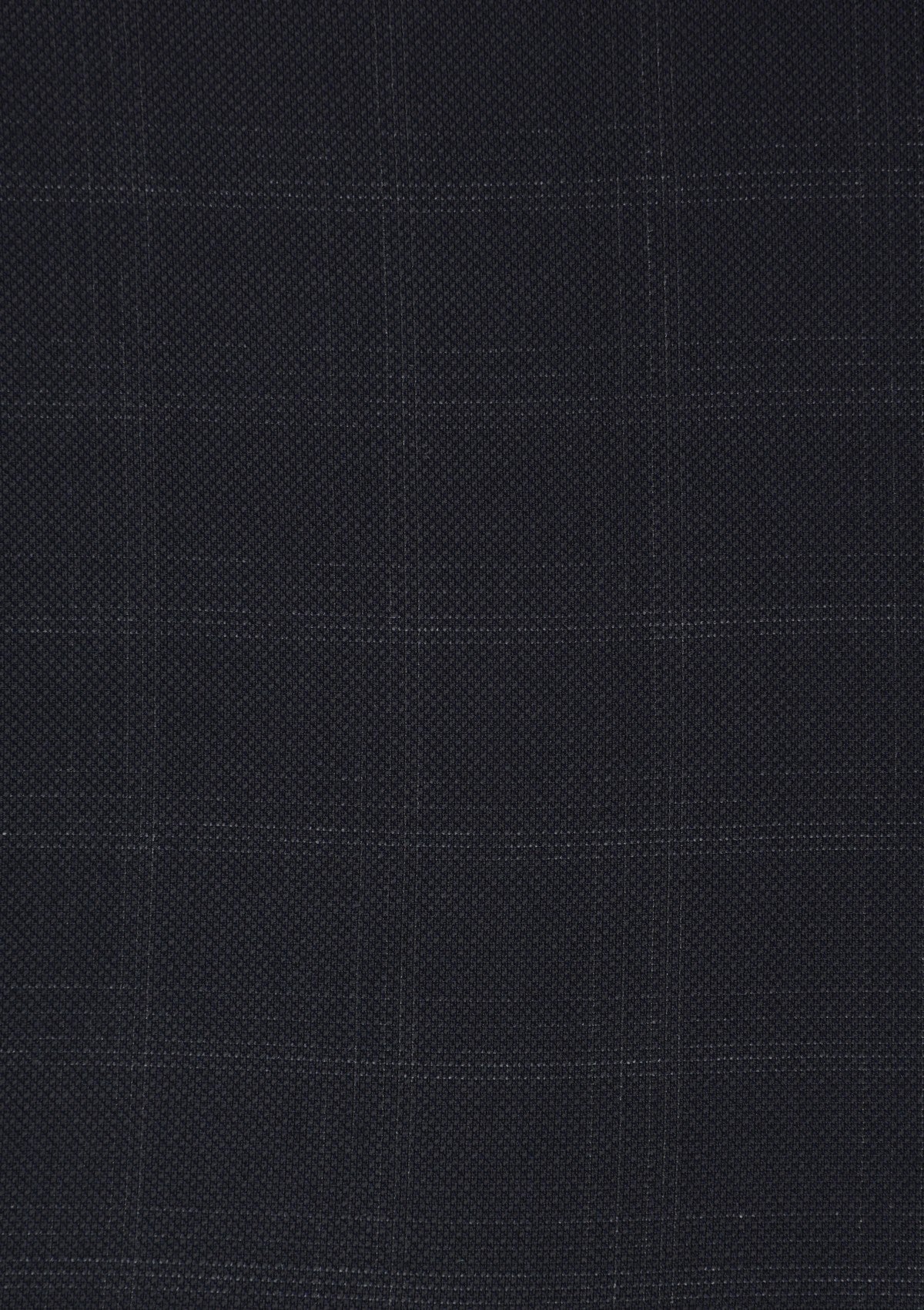 Vitale Barberis Canonico Super 100's Check Wool Fabric - B Blue photo 3