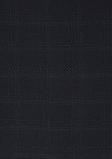 Vitale Barberis Canonico Super 100's Check Wool Fabric - B Blue photo 3