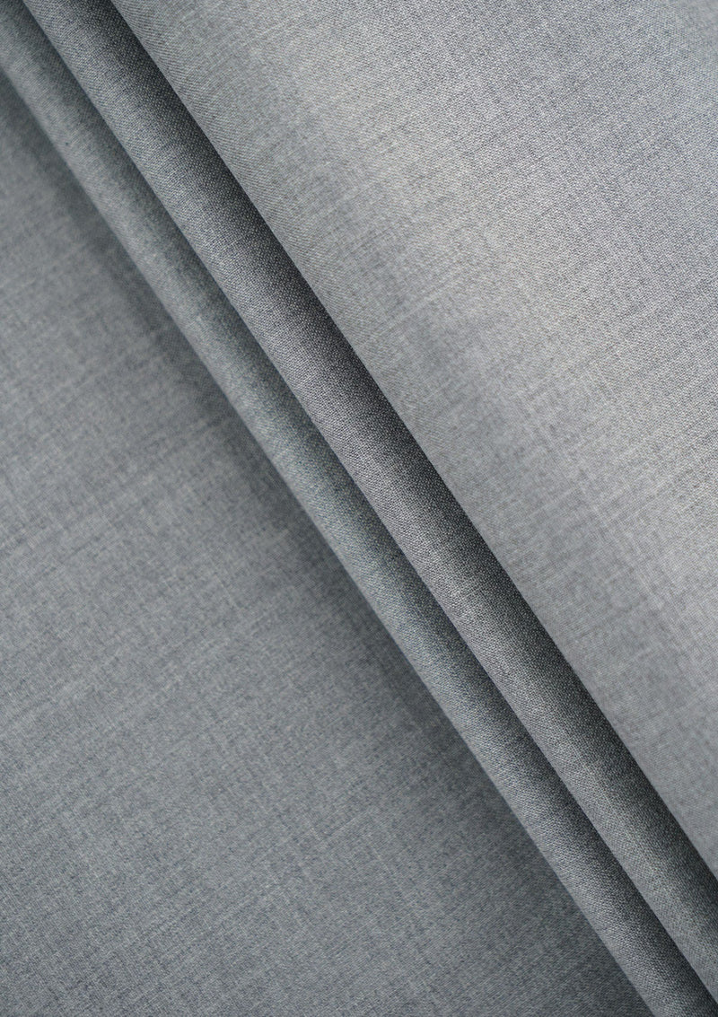 Loro Piana Travel Line Mooving Wool Fabric - Grey