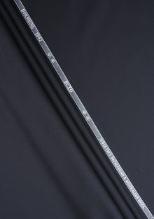 Dormeuil Super 130'S Echo Patagonian Wool Fabric - Black photo 2