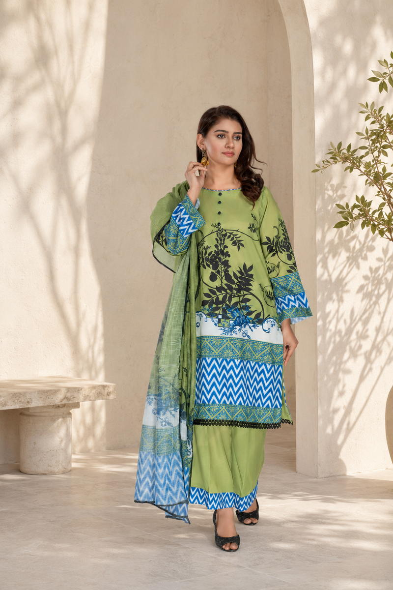 Coria Summer IALC-UF-26 Ready-to-Wear Lawn Suit