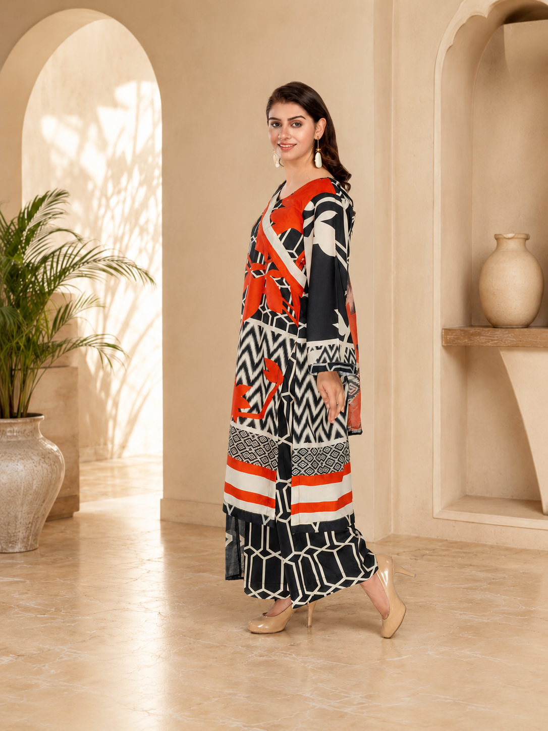 Coria Summer IALC-UF-30 Unstitched Lawn Suit