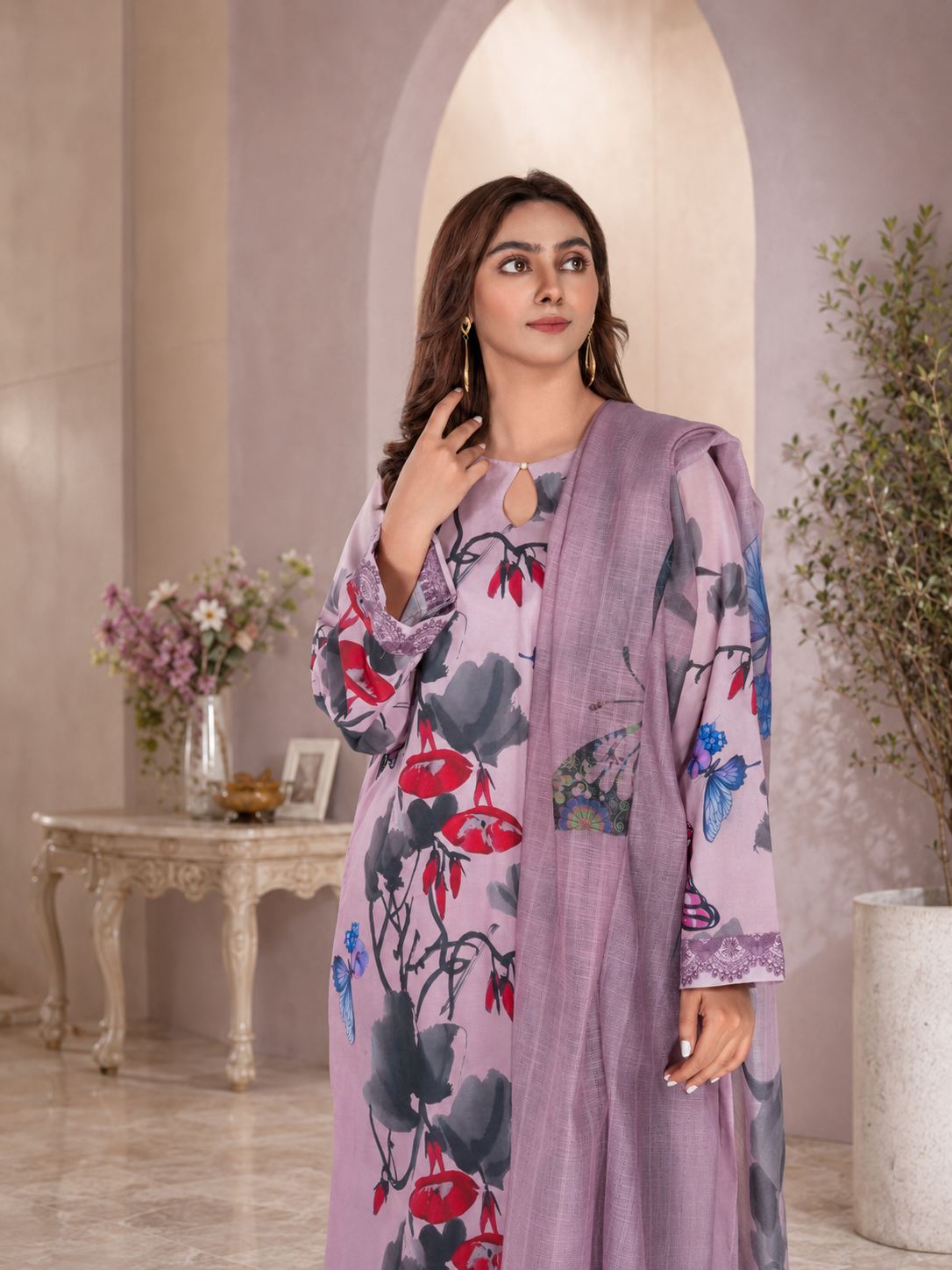 Coria Summer IALC-UF-31 Unstitched Lawn Suit