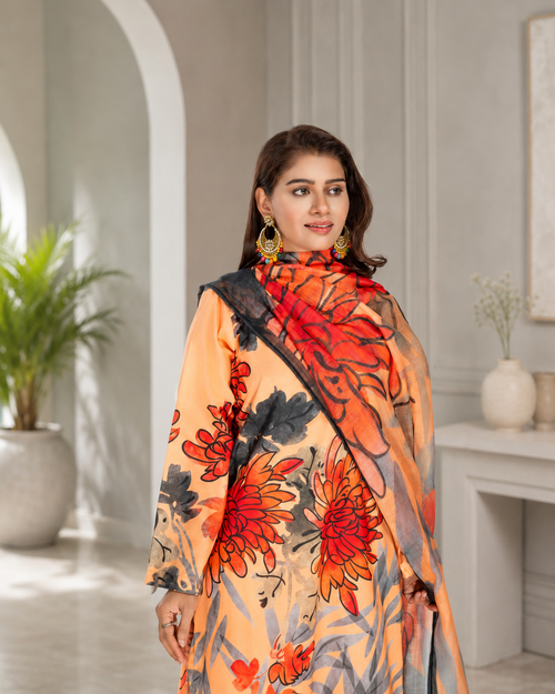 Coria Summer IALC-UF-32 Unstitched Lawn Suit