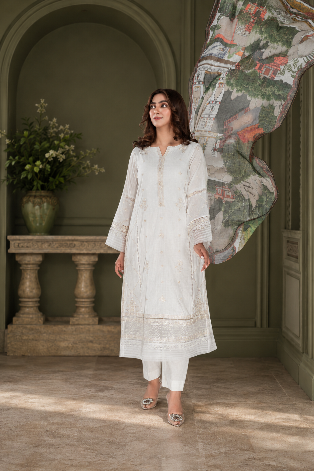 Elsa Summer IALC-UF-17 Unstitched Lawn Suit