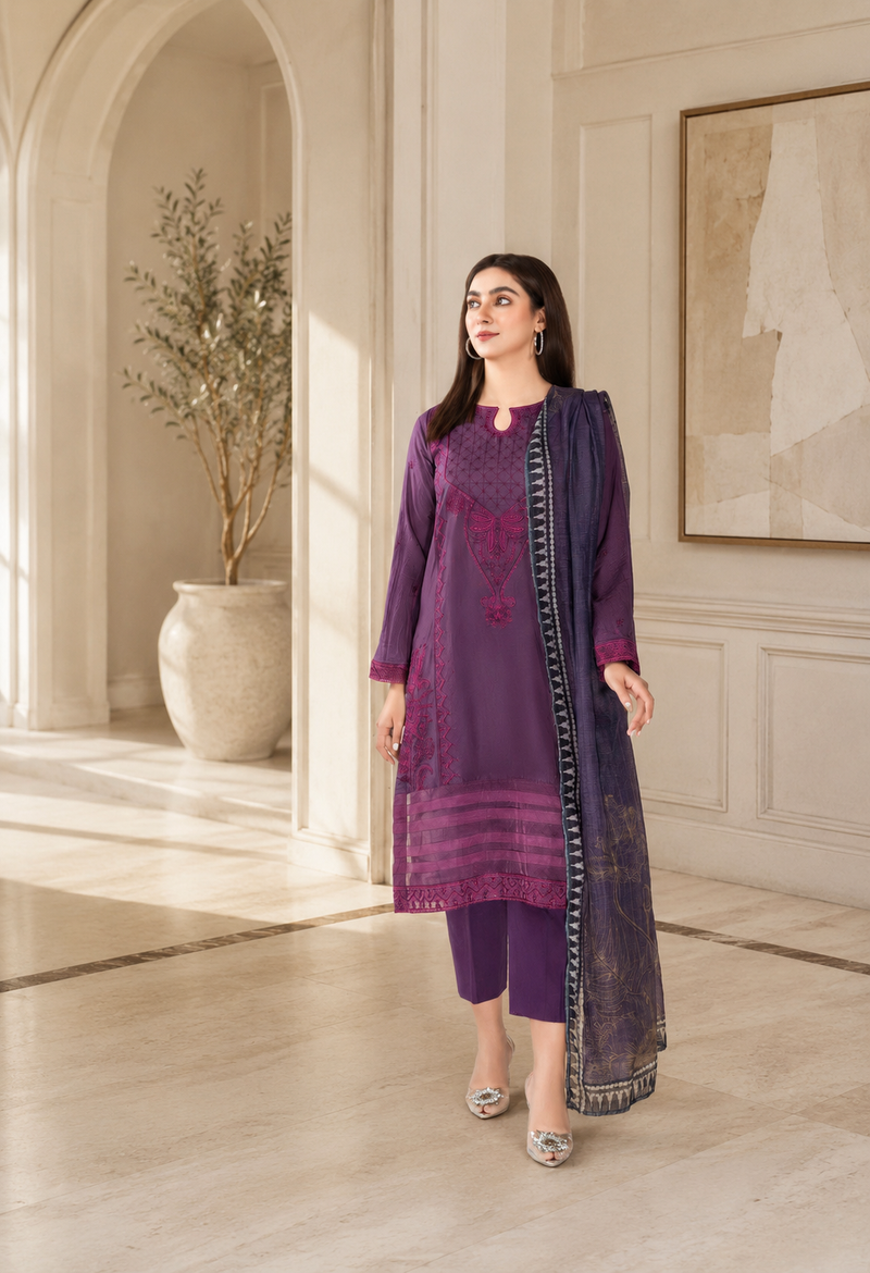 Elsa Summer IALC-UF-18 Unstitched Lawn Suit
