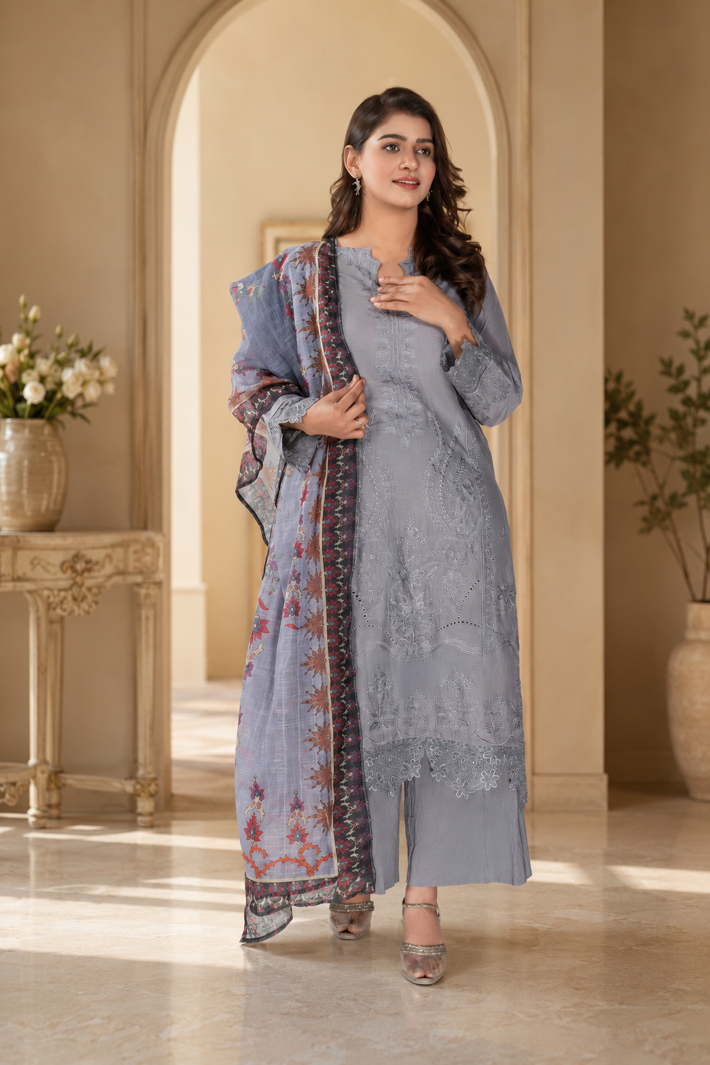 Elsa Summer IALC-UF-19 Unstitched Lawn Suit