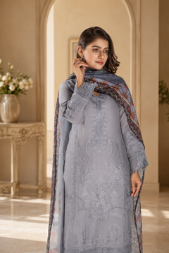 Elsa Summer IALC-UF-19 Unstitched Lawn Suit