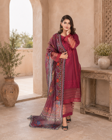 Elsa Summer IALC-UF-22 Unstitched Lawn Suit
