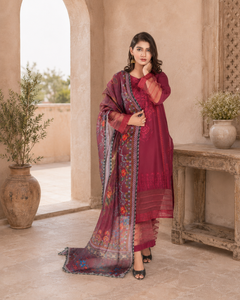 Elsa Summer IALC-UF-22 Unstitched Lawn Suit