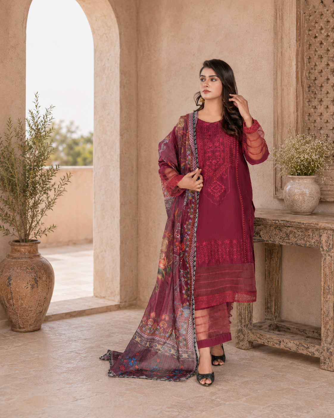 Elsa Summer IALC-UF-22 Ready-to-Wear Lawn Suit
