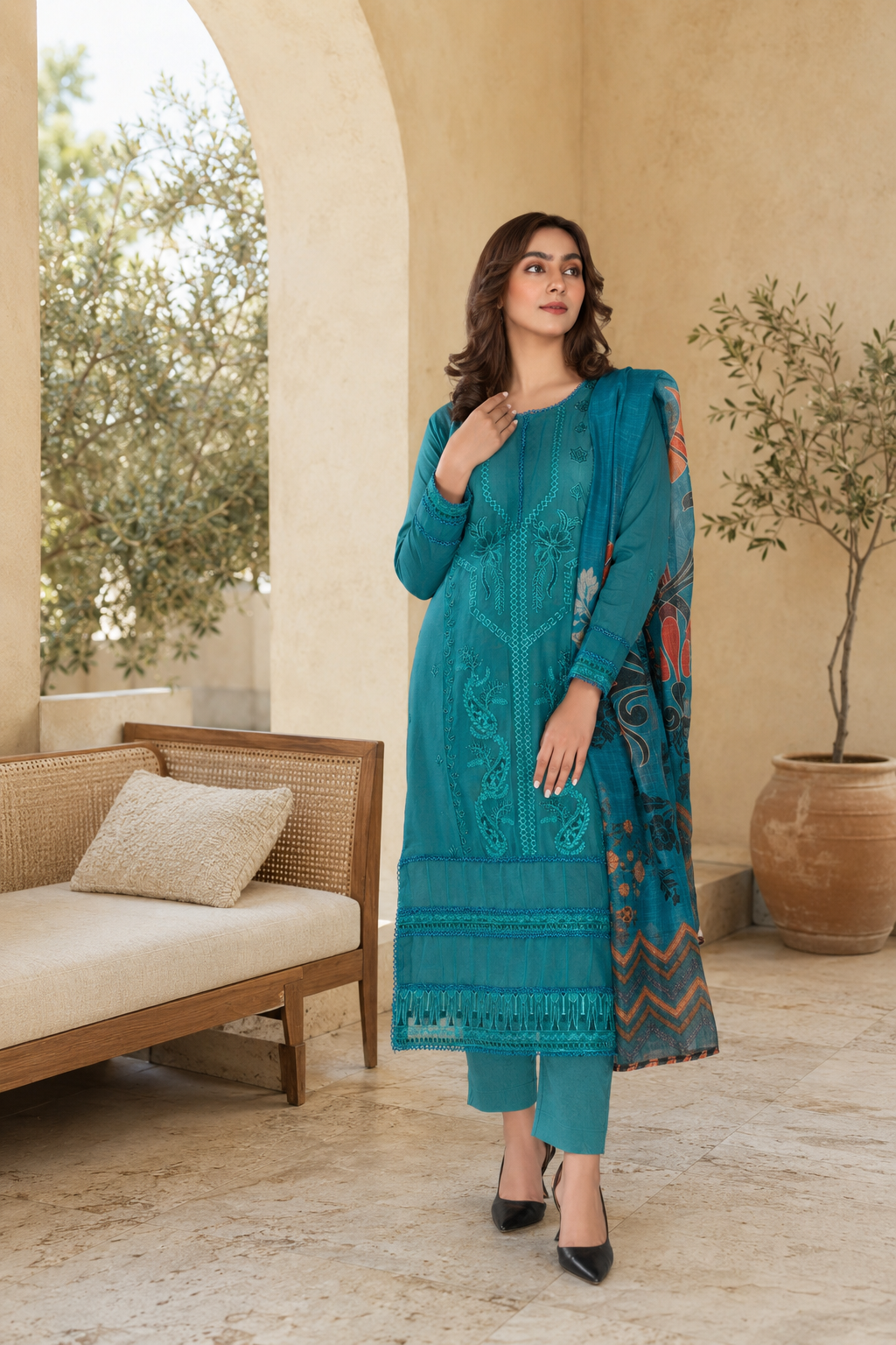 Elsa Summer IALC-UF-23 Ready-to-Wear Lawn Suit