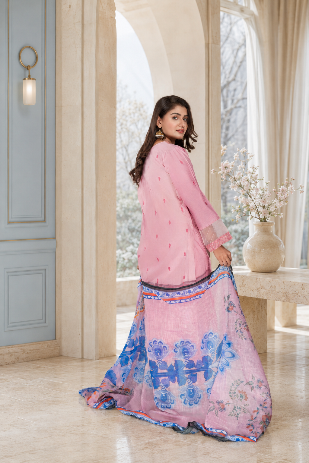 Elsa Summer IALC-UF-24 Unstitched Lawn Suit