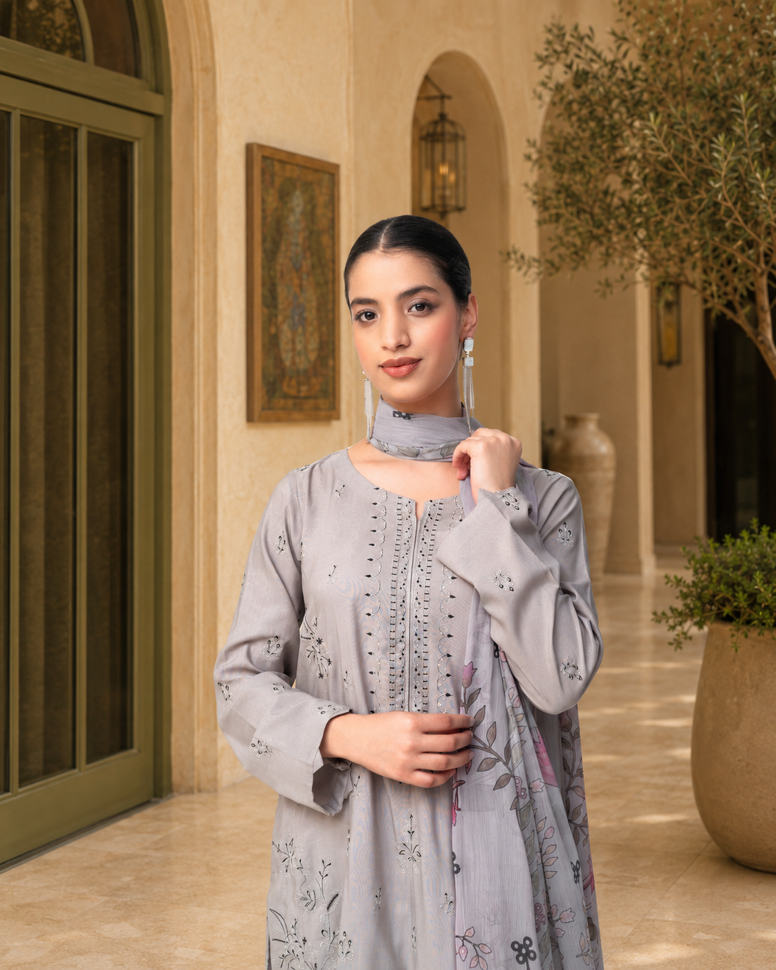 Isla Khaddar IAKC-UF-18 Unstitched Khaddar Suit