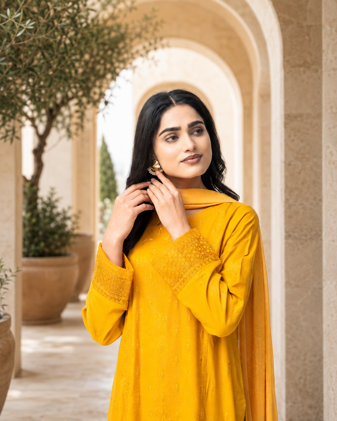 Isla Khaddar IAKC-UF-17 Ready-to-Wear Khaddar Suit