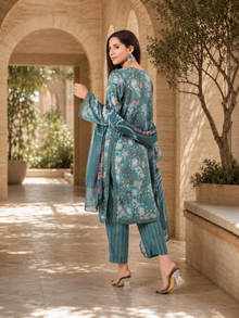IAWC 01 Ready-to-Wear 3-Piece Satin Silk Suit