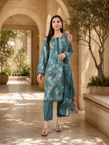 IAWC 01 Ready-to-Wear 3-Piece Satin Silk Suit