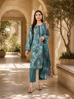 IAWC 01 Ready-to-Wear 3-Piece Satin Silk Suit