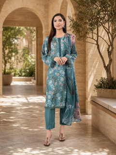 IAWC 01 Ready-to-Wear 3-Piece Satin Silk Suit