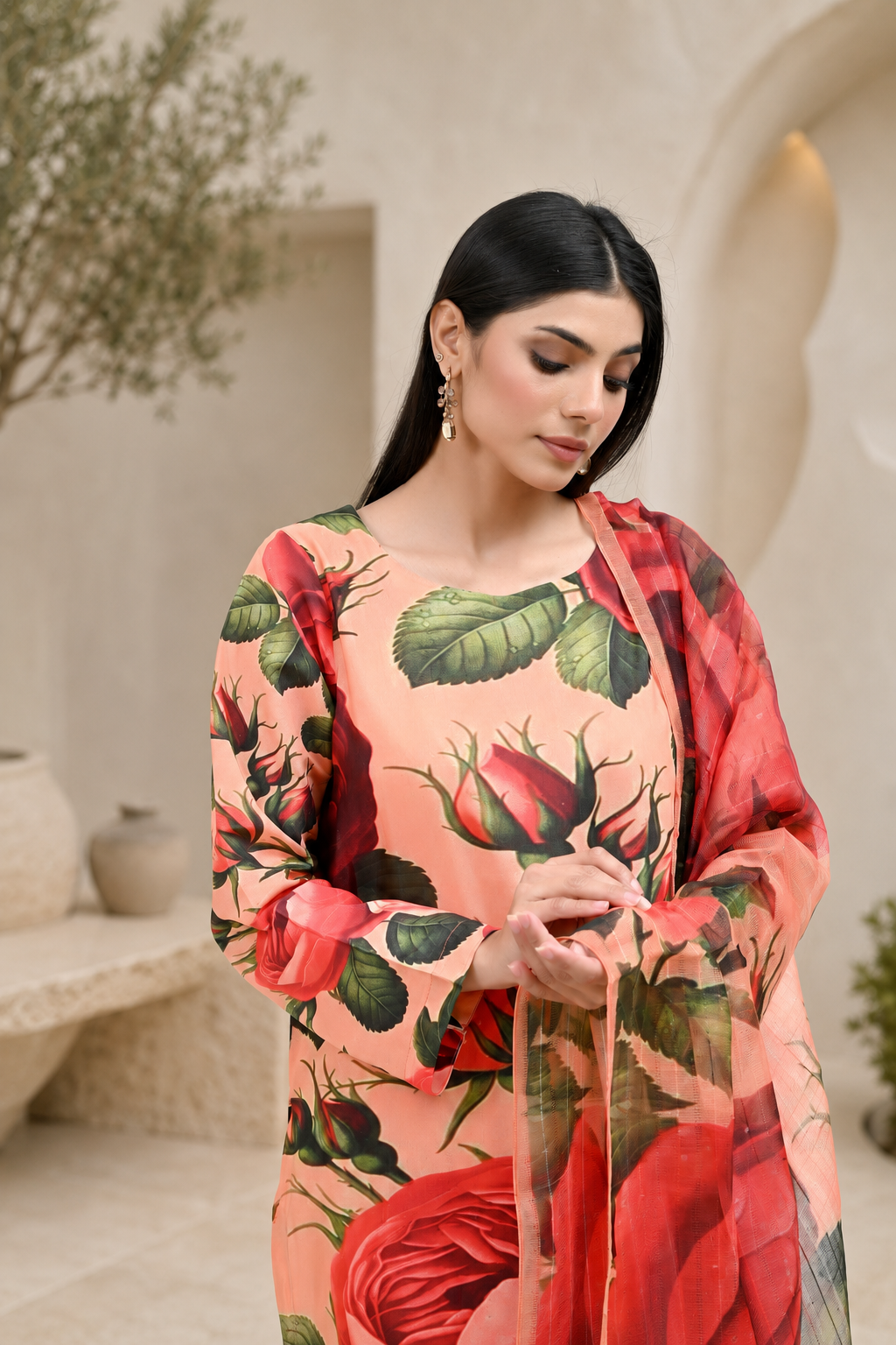 IAVD 05 Ready-to-Wear 3-Piece Raw Silk Suit