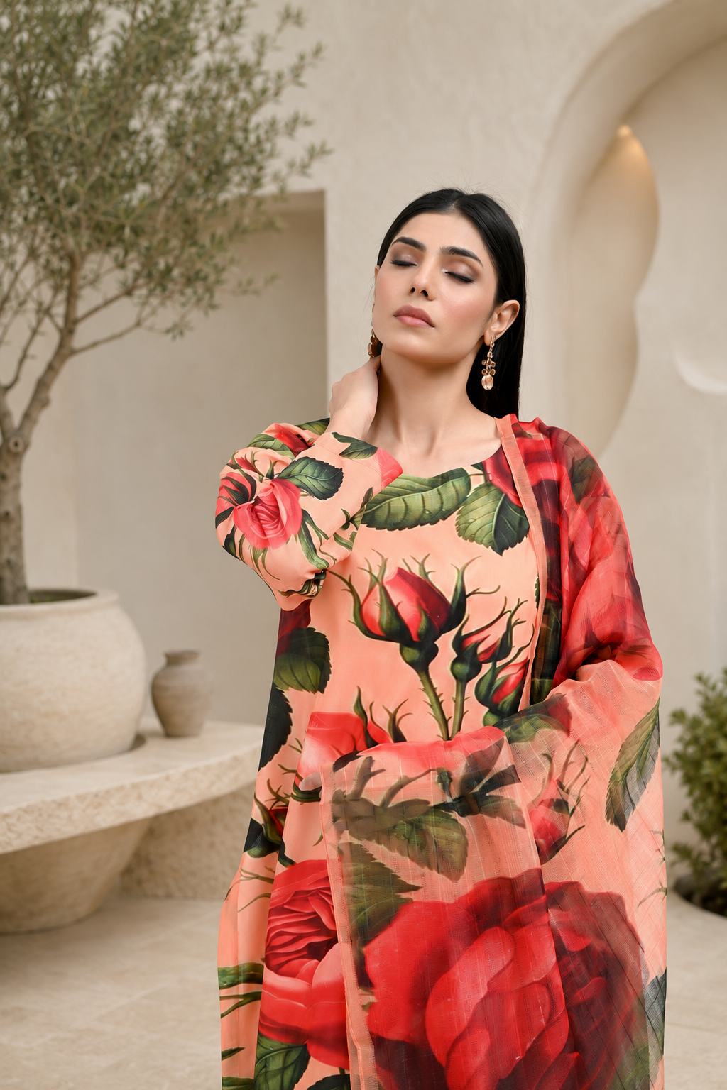 IAVD 05 Ready-to-Wear 3-Piece Raw Silk Suit