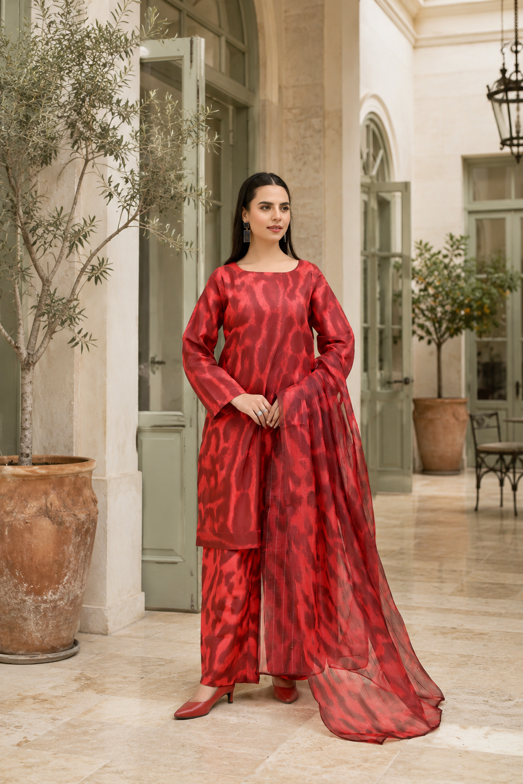 IAVD 04 Ready-to-Wear 3-Piece Raw Silk Suit