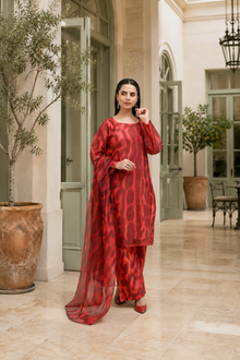 IAVD 04 Unstitched 3-Piece Raw Silk Suit