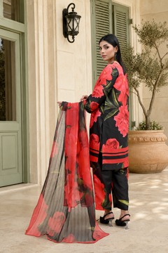 IAVD 01 Unstitched 3-Piece Raw Silk Suit