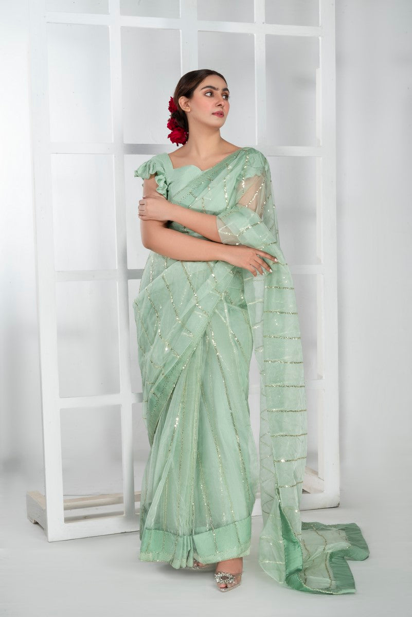 IASC 30 Luxury Chiffon Saree – product image 2