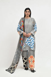 ZARFINA IARP 02 ready-to-wear raw silk suit - image 3