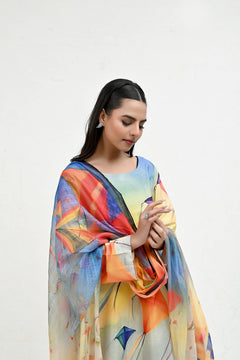 IARP 08 Printed Raw Silk 3-Piece Suit – product image 10