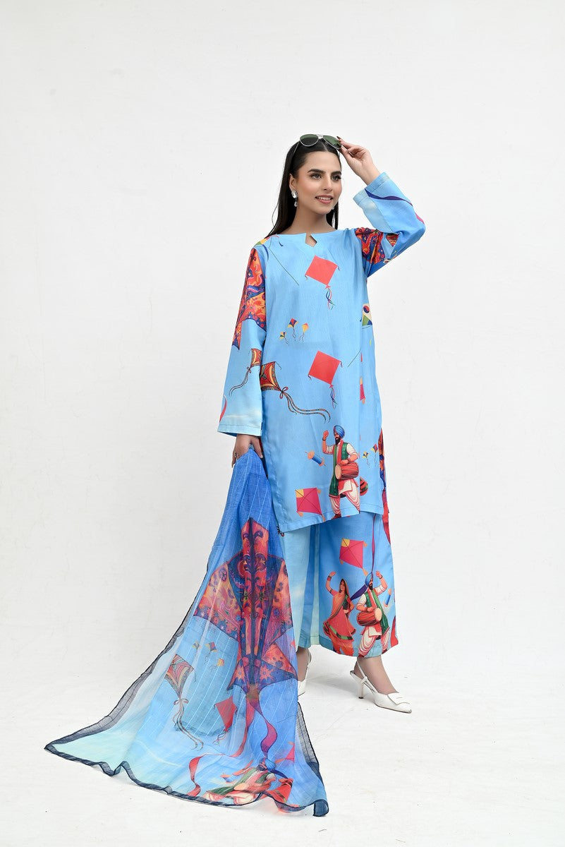 IARP 10 Ready-to-Wear 3-Piece Raw silk Suit