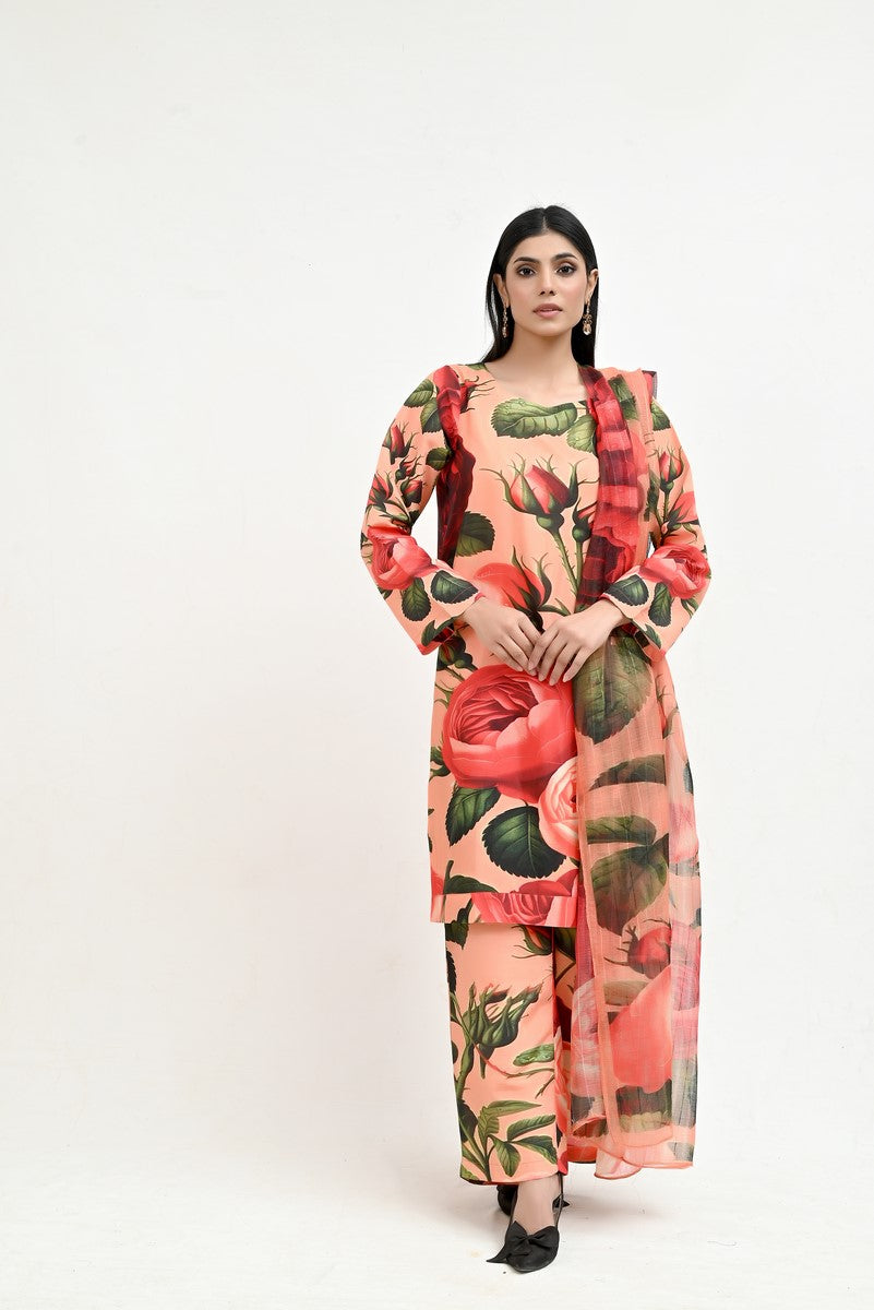 IAVD 05 Ready-to-Wear 3-Piece Raw silk Suit