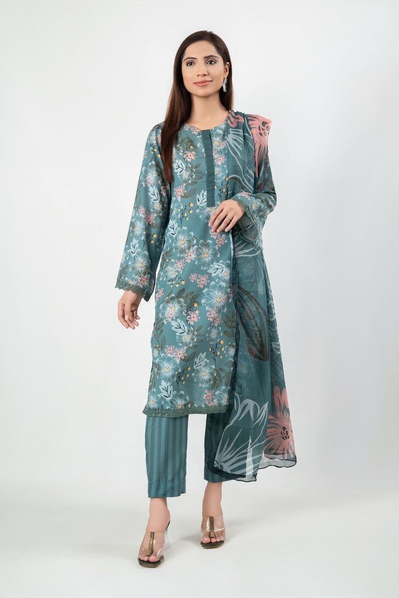 IAWC 01 Ready-to-Wear 3-Piece Satin silk Suit