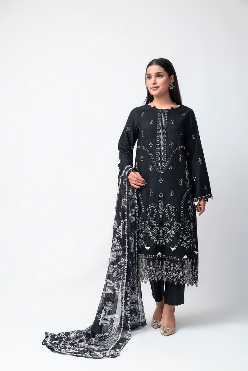 Isla Khaddar IAKC-UF-21 Unstitched Khaddar Suit