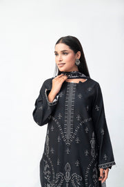 ZARFINA IAKC-UF-21 ready-to-wear khaddar suit - image 5