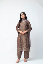 ZARFINA IAKC-UF-24 ready-to-wear khaddar suit - image 1