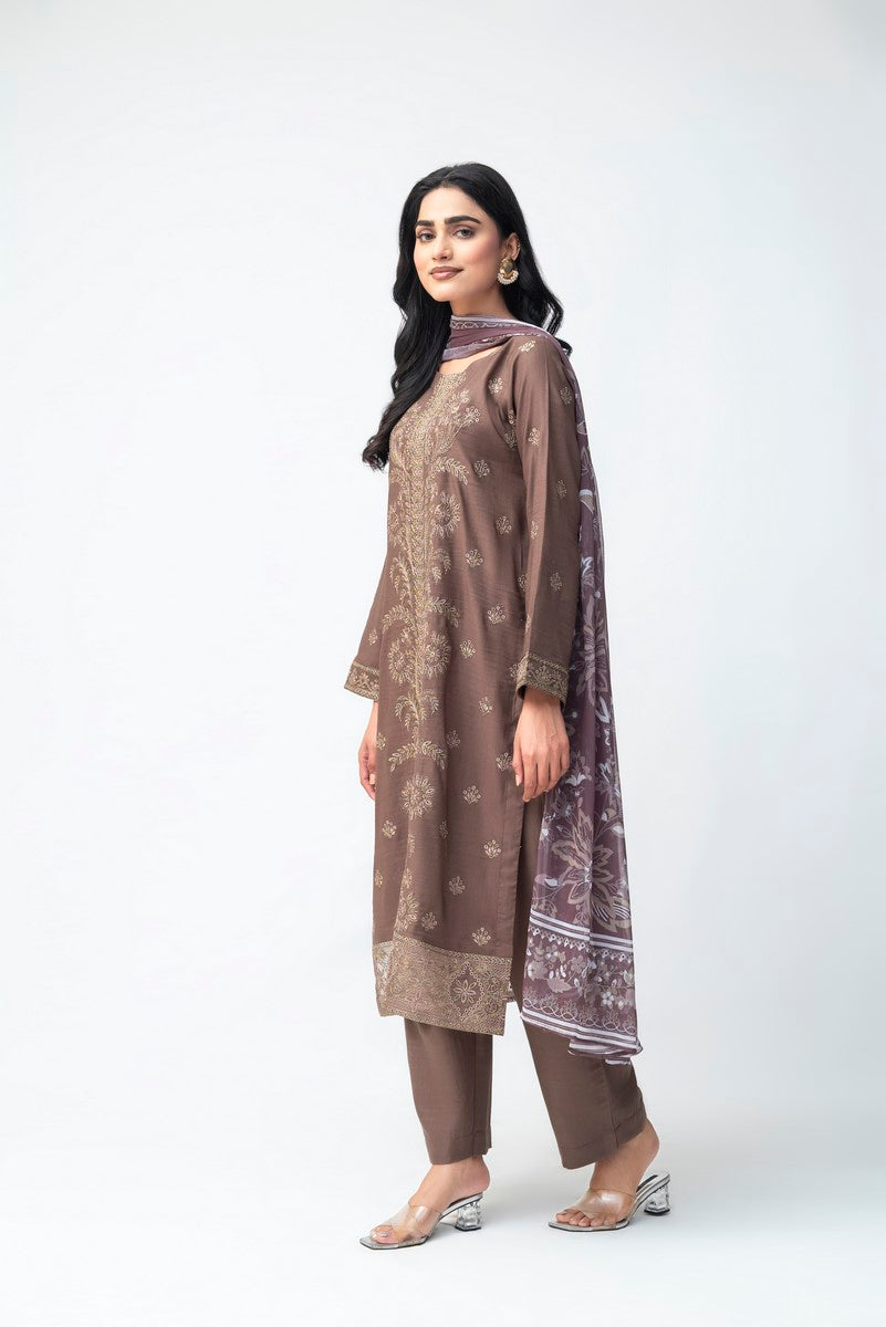 IAKC-UF-24 Isla Embroidered Khaddar Suit – product image 3