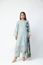 ZARFINA IAKC-UF-22 ready-to-wear khaddar suit - image 1