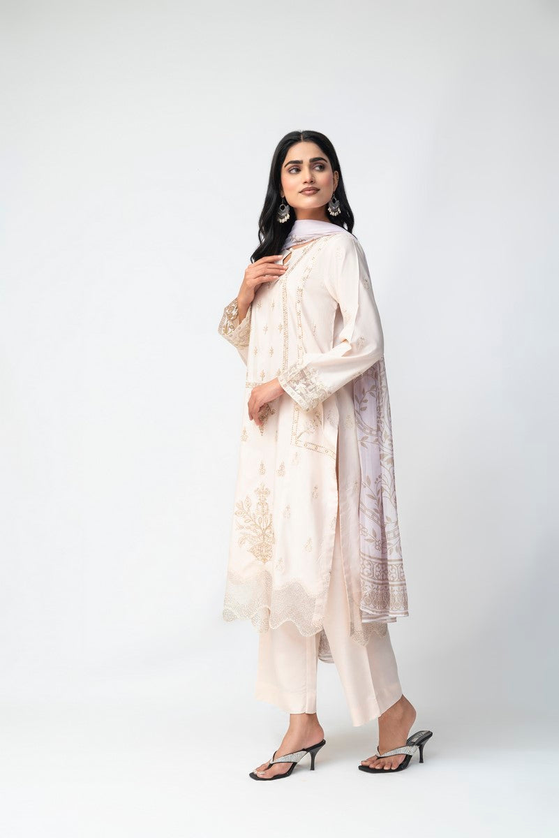 ZARFINA IAKC-UF-20 Ready-to-Wear Khaddar suit - image 3
