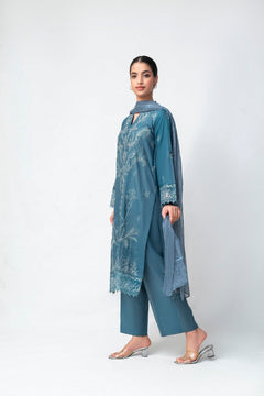 ZARFINA IAKC-UF-31 Ready-to-Wear Karandi suit - image 3