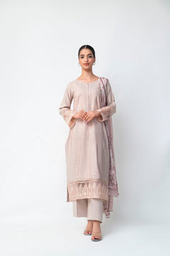IAKC-UF-32 Maya Embroidered Karandi Suit – product image 1