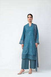 ZARFINA IAKC-UF-25 ready-to-wear karandi suit - image 1