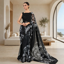 IASC 01 Digital Printed Chiffon Saree Set