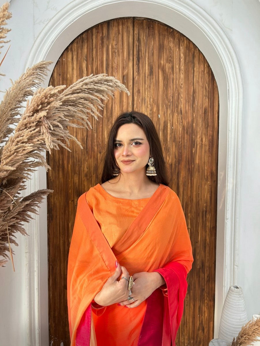 IASC 33 Digital Printed Chiffon Saree – product image 7